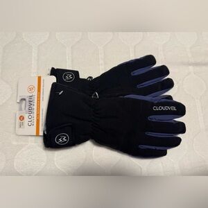 Cloudveil Mountain Works Black and Blue Gloves XL